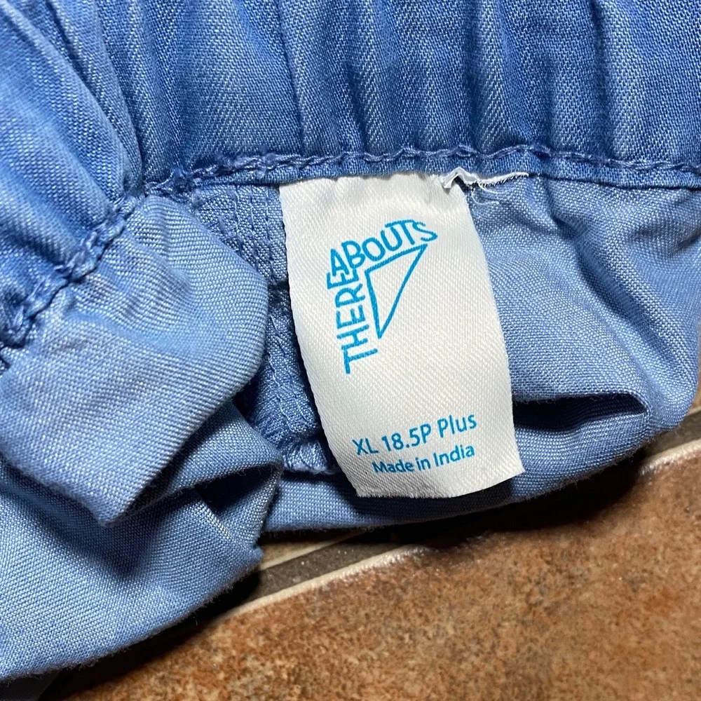 Thereabouts Blue Drawstring Shorts - Picture 2 of 3